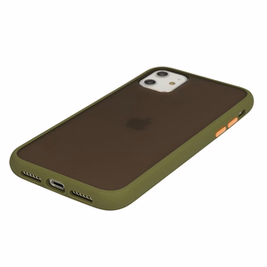 Dėklas telefonui Vennus Color Button Bumper skirtas Samsung Galaxy S21 Plus - žalias