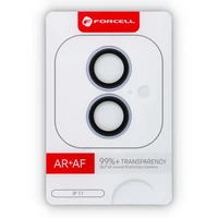 Forcell Premium grūdintas kameros lęšio stiklas – iPhone 17 šviesiai mėlynos spalvos