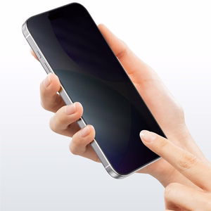 AmazingThing Radix privatumo temperuotas stiklas skirtas iPhone 17