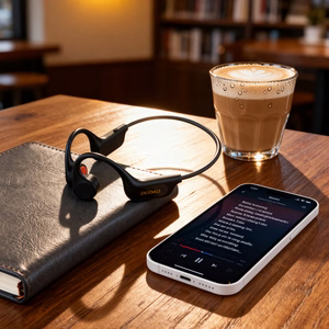 Dudao U22 Bluetooth 5.2 Bone Conduction Ausinės with Headband - juodas