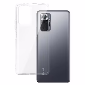 Galinis dėklas 2 mm, idealiai tinka XIAOMI REDMI NOTE 10 PRO/NOTE 10 PRO MAX, permatomas