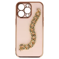 Dėklas telefonui iPhone 13 Pro (dizainas 4) (m) - šviesiai rožinis