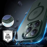 ESR Klasikinis Pro rinkinys Halolock Magnetinis dėklas telefonui iPhone 16 Pro Max (m) - žalias (m)