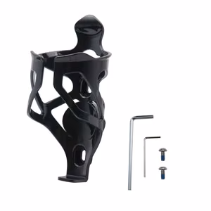 FSCGE-120-3 bicycle bottle cage with AirTag compartment – black