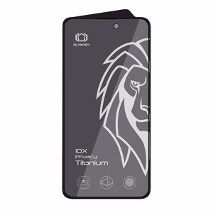 Tempered glass Tel Protect 10X Privacy Titanium for Iphone 14 Pro Max