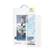 5D Mr. Monkey stiklas - Samsung Galaxy S23 Ultra permatomas (UV stiklas)