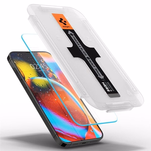 Spigen Glas.tR EZ Fit Privacy grūdintas stiklas iPhone 13 Pro Max - 2 vnt.