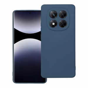 Minkštas dėklas telefonui XIAOMI Redmi Note 14 Pro 4G tamsiai mėlynas