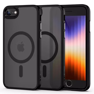 Tech-Protect MagMat MagSafe dėklas iPhone 7 / 8 / SE 2020 / 2022 - matinė juoda