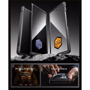 Supcase UB Grip Mag MagSafe dėklų komplektas, 2 vnt., skirtas Samsung Galaxy Z Fold 8, juodas