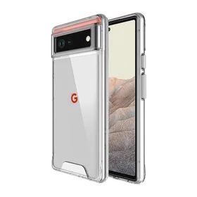 Dėklas telefonui ULTRA SLIM 0,5 mm skirtas GOOGLE Pixel 6 Pro skaidrus