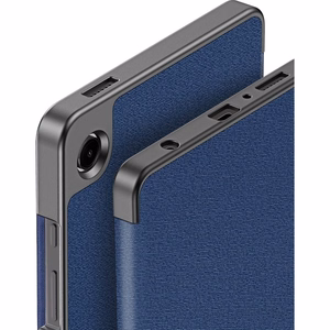 Dėklas Dux Ducis Domo Samsung X110/X115 Tab A9 8.7/X130/X135 Tab A11 8.7 tamsiai mėlynas