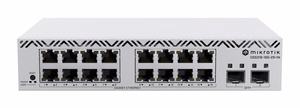 Komutatorius MIKROTIK CSS318-16G-2S+IN 16 prievadų Gigabit