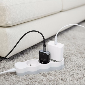 FORCELL F-ENERGY GaN III B135101-E itin plonas kelioninis įkroviklis 1 x Type C + USB A PD QC4.0 3A 35W juodas