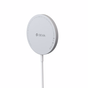 "Devia" belaidis įkroviklis "Smart magnetic" 15W, baltas