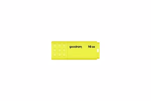 Goodram FLASHDRIVE 16GB UME2 USB Type-A 2.0 atmintinė geltonos spalvos