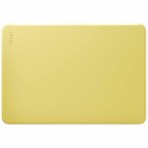 Uniq Lyden Versa dėklas, skirtas MacBook Neo – spalva: geltona