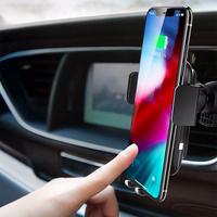 "Rock" magnetinis gravitacinis automobilio laikiklis EDZ-03 indukcija į oro angą, juodas