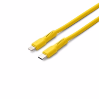 COLORUM laidas USB-C - Lightning 1,8m 2,4A CK12-CL-05 xYellow