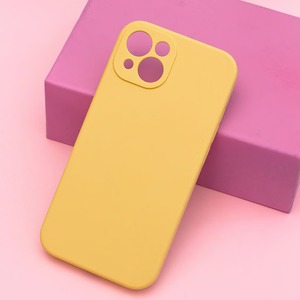 Mag nematomas dėklas telefonui iPhone 14 Pro 6,1" pastelinė geltona