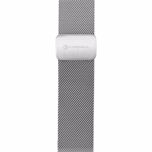 FORCELL F-DESIGN FS11 magnetinis nerūdijančio plieno dirželis SAMSUNG laikrodžiui 20 mm sidabrinis