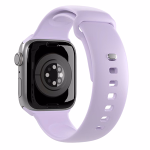 Puro Icon silikoninis dirželis Apple Watch 42/44/45/49 mm - levandų spalvos (2 vnt.)