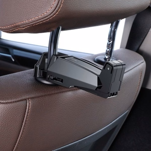 Automobilinis Laikiklis Baseus Headrest Holder (tinka: 4.0 - 6.5 col.) (Nemagnetinis/Sėdynės atrama)