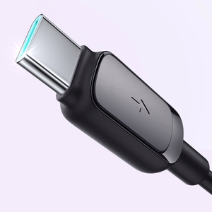Joyroom Multi-Color Series A14 USB-A / USB-C 3A кабель 1.2 m - чёрный
