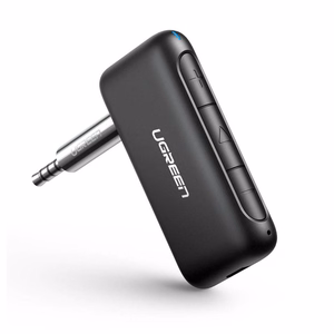 Ugreen CM276 Garso imtuvas Bluetooth 5.0 garso adapteris AUX lizdas Juodas