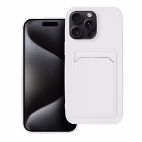 Dėklas telefonui IPHONE 15 Pro Max - baltas