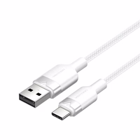USB 2.0 A į USB-C 3A kabelis Vention CTNWF 1M (baltas)