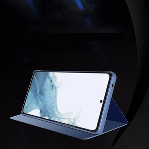 Telefono dėklas "Clear View" Samsung S931 S25 mėlynas