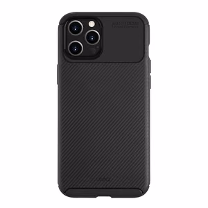 Uniq Hexa dėklas iPhone 12 Pro Max - juodas
