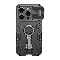 Dėklas Nillkin CamShield Armor Pro Apple iPhone 14 Pro juodas