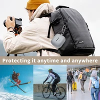 Tech-Protect silikoninis dėklas su kabliuku Samsung Galaxy Buds 3 / 3 Pro - ruda