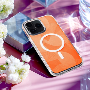 Flash Mag dėklas for Samsung Galaxy S26 Plus oranžinis