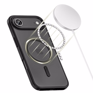 Tech-Protect MagMat Magnetinis dėklas telefonui iPhone 17 Air - matinė juoda