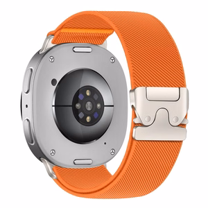 Tech-Protect Nylon Clasp dirželis, skirtas „Samsung Galaxy Watch 40/44/46 mm“ – oranžinis