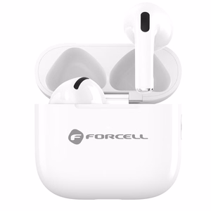 Forcell Core TWS belaidės į ausis įstatomos ausinės – baltos