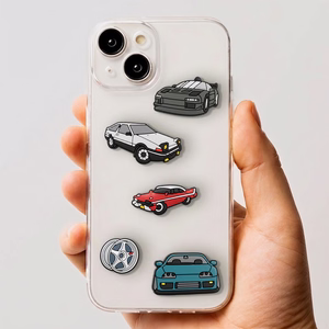 3D lipdukas Greiti automobiliai 5pcs rinkinys