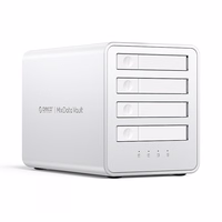 "Orico" 8848U4 DAS serijos 4 lizdų M.2 NVMe SSD diskų masyvas - baltas