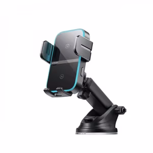 Car Holder Joyroom "JR-ZS246 S" Black / (wireless charging 15W) (not magnetic / sticky pad)