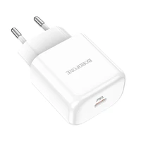 Įkroviklis Borofone BN3 20W USB-C baltas