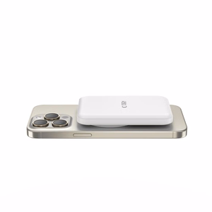 Tech-Protect LifeMag PB10 išorinė baterija su MagSafe 5000mAh 15W USB-C prievadas - balta + USB-C kabelis
