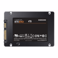Samsung 870 EVO 4 TB 2.5" „Serial ATA III“ V-NAND MLC