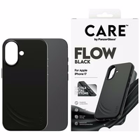 CARE by PanzerGlass Funkcinis FLOW Magnetinis dėklas telefonui iPhone 17 - Juodas