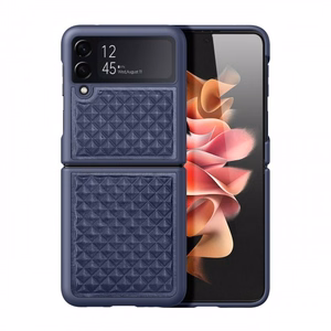Dėklas Dux Ducis Venice skirtas Samsung F711 Z Flip3 mėlynas