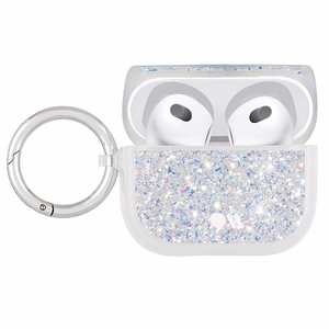 Case-Mate Twinkle dėklas, skirtas AirPods 3, „Stardust“ spalvos