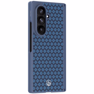 Benks Magnetic Armor Grid Pro Grand Combo dėklas (C.K.FL.SA.BE.C051), skirtas Samsung Galaxy Z Fold 8 Ultra, mėlynas