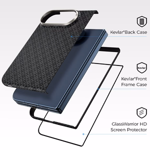 „Benks Magnetic Armor Grid Air Grand Combo“ magnetinis dėklas „iPhone Duo“, juodas (C.K.FL.AP.BK.B079)